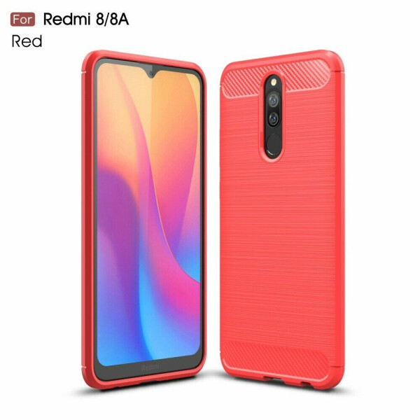 

Защитный чехол UniCase Carbon для Xiaomi Redmi 8 / Redmi 8A - Red