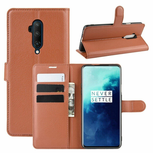 

Чехол-книжка Deexe Book Type для OnePlus 7T Pro - Brown
