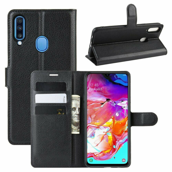 

Чехол-книжка Deexe Book Type для Samsung Galaxy A20s (A207) - Black