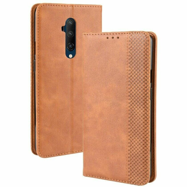 

Чехол Deexe Retro Style для OnePlus 7T Pro - Brown