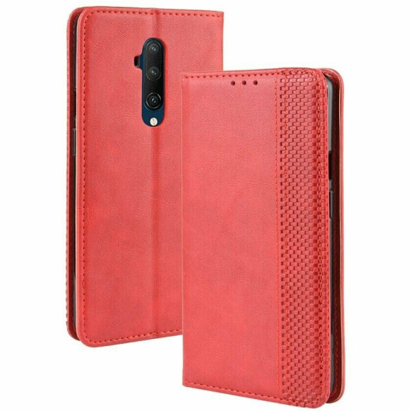 

Чехол Deexe Retro Style для OnePlus 7T Pro - Red