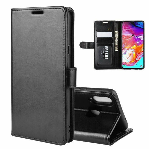 

Чехол-книжка Deexe Wallet Style для Samsung Galaxy A20s (A207) - Black