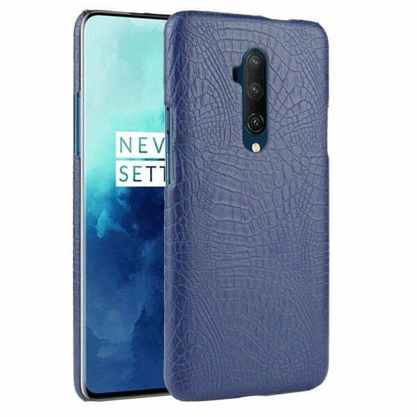 

Защитный чехол Deexe Croco Style для OnePlus 7T Pro - Dark Blue