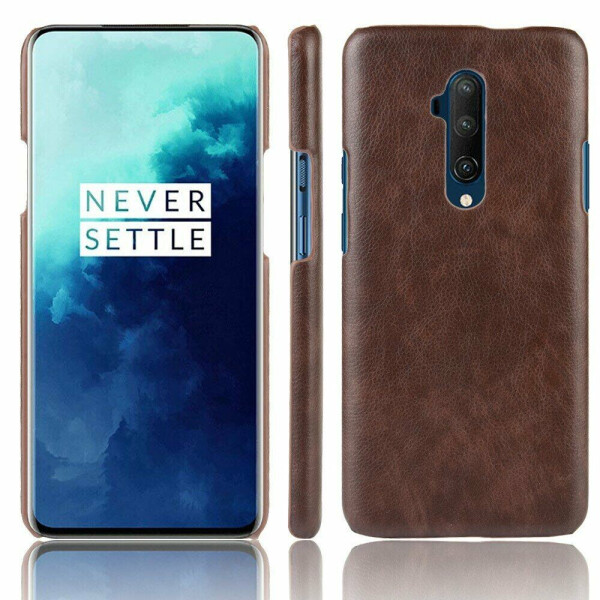 

Защитный чехол Deexe Leather Back Cover для OnePlus 7T Pro - Brown
