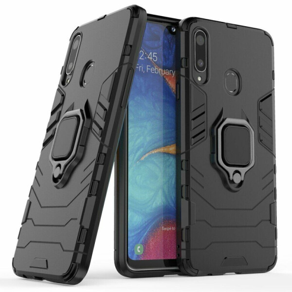 

Защитный чехол Deexe Hybrid Case для Samsung Galaxy A20s (A207) - Black