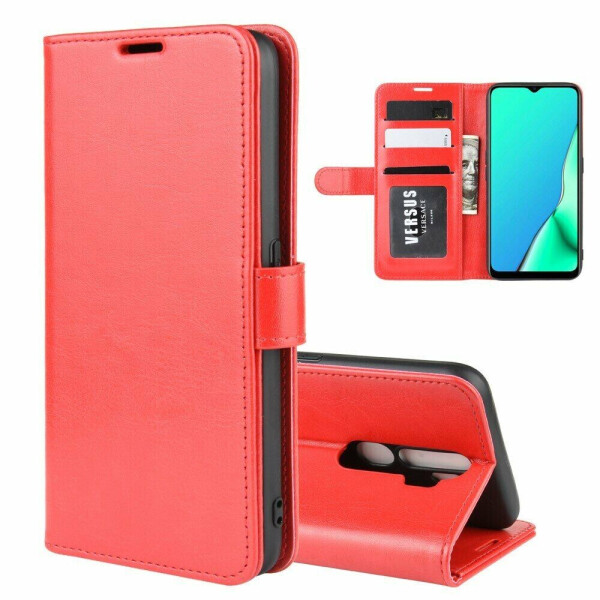 

Чехол-книжка Deexe Wallet Style для OPPO A9 2020 - Red