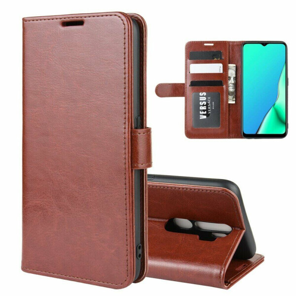 

Чехол-книжка Deexe Wallet Style для OPPO A9 2020 - Brown