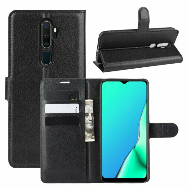 

Чехол-книжка Deexe Book Type для OPPO A9 2020 / A5 (2020) - Black