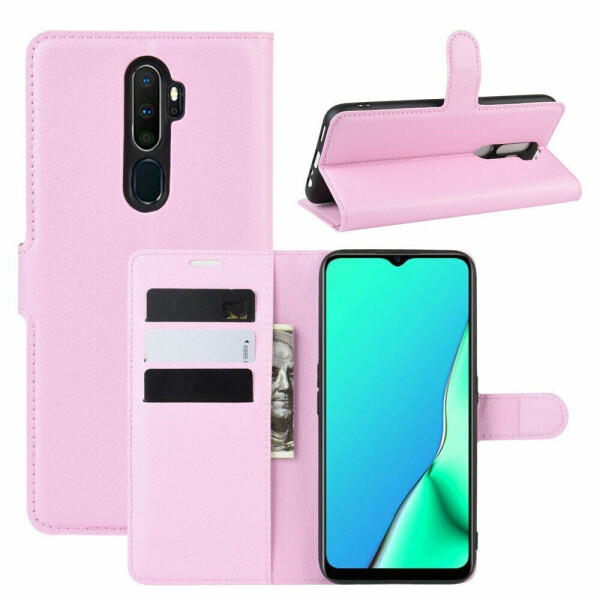 

Чехол-книжка Deexe Book Type для OPPO A9 2020 / A5 (2020) - Pink
