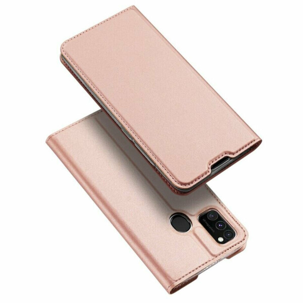 

Чехол-книжка DUX DUCIS Skin Pro для Samsung Galaxy M30s (M307) / Galaxy M21 (M215) - Rose Gold