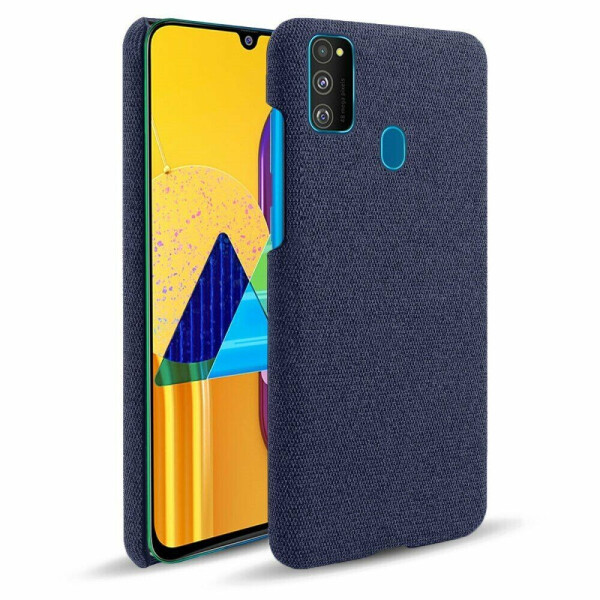 

Защитный чехол KSQ Cloth Style для Samsung Galaxy M30s (M307) / Galaxy M21 (M215) - Blue