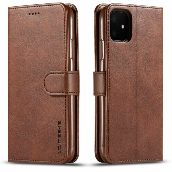 

Чехол LC.IMEEKE Wallet Case для Apple iPhone 11 - Brown