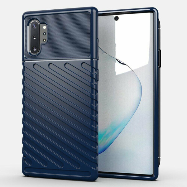 

Защитный чехол Deexe Thunder Series для Samsung Galaxy Note 10+ (N975) - Blue