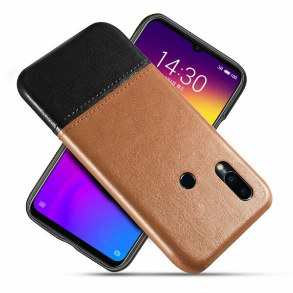 

Защитный чехол KSQ Dual Color для Meizu Note 9 - Light Brown / Black