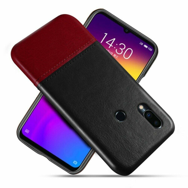 

Защитный чехол KSQ Dual Color для Meizu Note 9 - Black / Wine Red