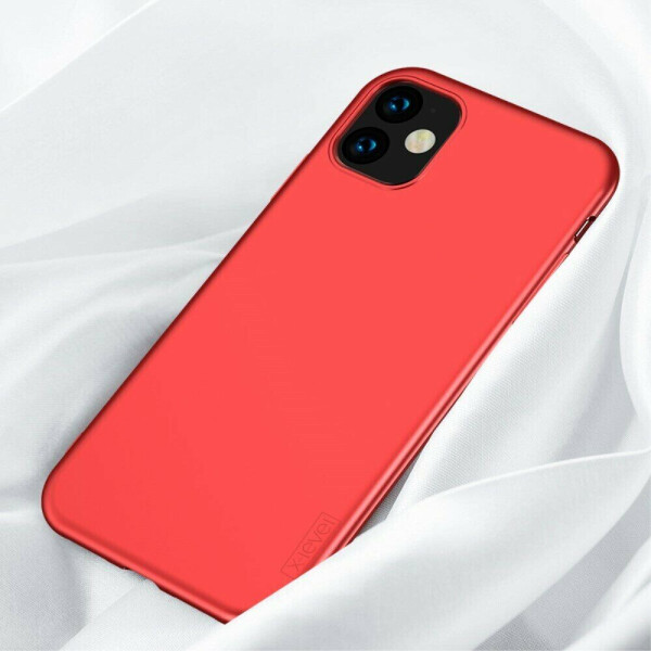 

Силиконовый (TPU) чехол X-LEVEL Matte для Apple iPhone 11 - Red