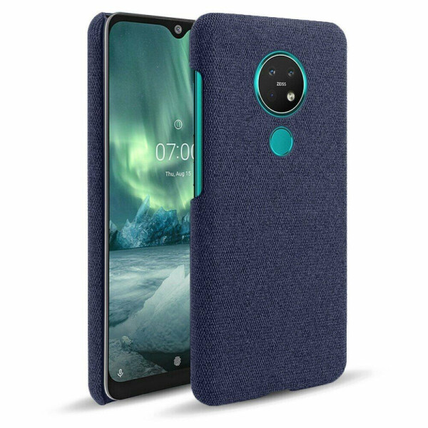 

Защитный чехол KSQ Cloth Style для Nokia 7.2 - Blue