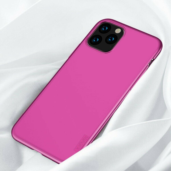 

Силиконовый (TPU) чехол X-LEVEL Matte для Apple iPhone 11 Pro Max - Wine Red