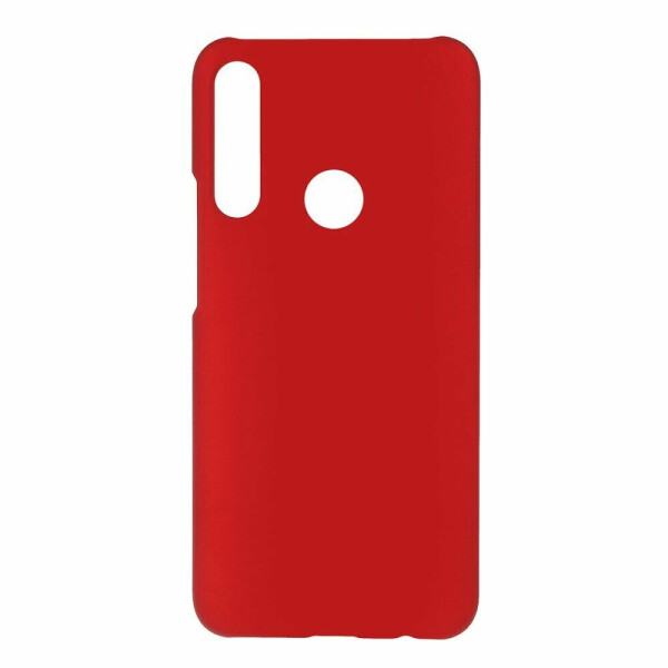 

Пластиковый чехол Deexe Hard Shell для Huawei P Smart Z - Red
