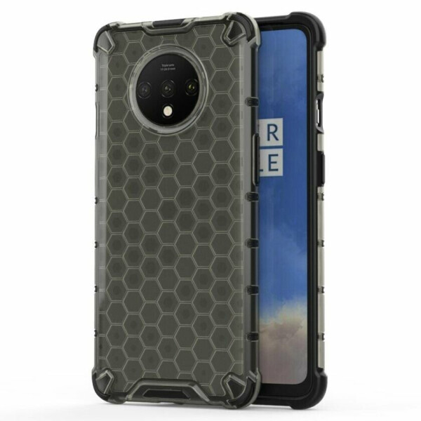 

Защитный чехол Deexe Honeycomb Series для OnePlus 7T - Black