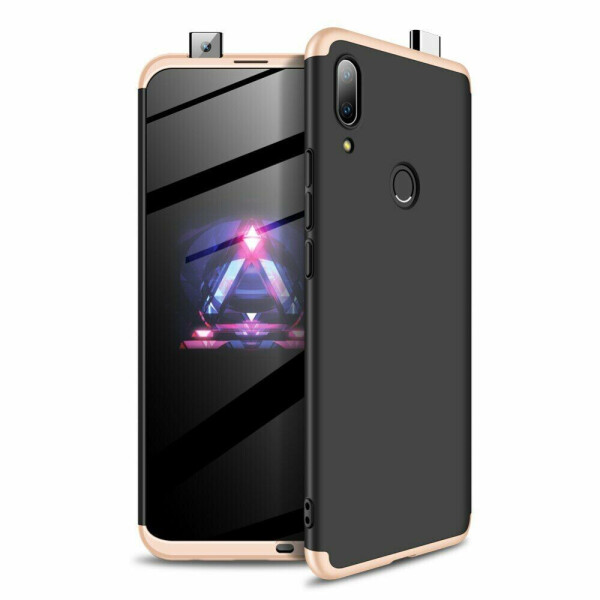 

Защитный чехол GKK Double Dip Case для Huawei P Smart Z - Black / Gold