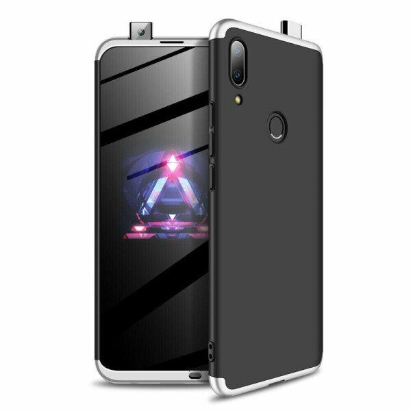 

Защитный чехол GKK Double Dip Case для Huawei P Smart Z - Black / Silver