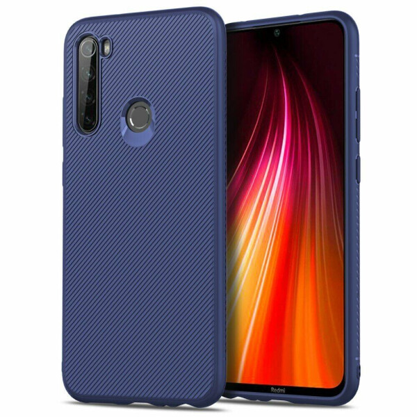 

Защитный чехол UniCase Twill Soft для Xiaomi Redmi Note 8 - Blue