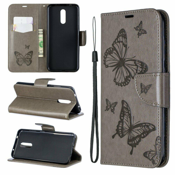 

Чехол UniCase Butterfly Pattern для Nokia 3.2 - Grey