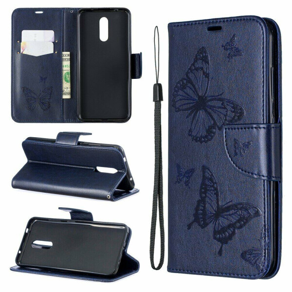 

Чехол UniCase Butterfly Pattern для Nokia 3.2 - Blue