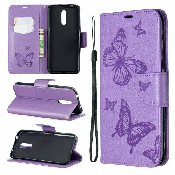 

Чехол UniCase Butterfly Pattern для Nokia 3.2 - Purple