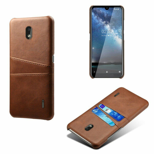 

Защитный чехол Deexe Pocket Case для Nokia 2.2 - Brown