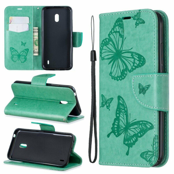

Чехол UniCase Butterfly Pattern для Nokia 2.2 - Green