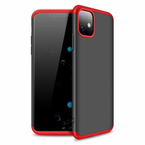 

Защитный чехол GKK Double Dip Case для Apple iPhone 11 - Red / Black