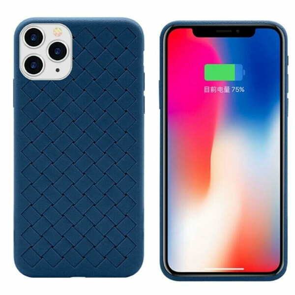 

Защитный чехол NXE Knitting Series для Apple iPhone 11 Pro Max - Blue