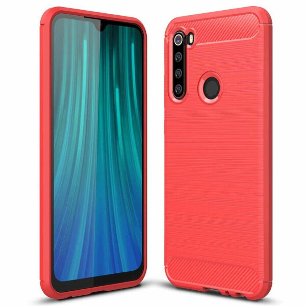 

Защитный чехол UniCase Carbon для Xiaomi Redmi Note 8 - Red