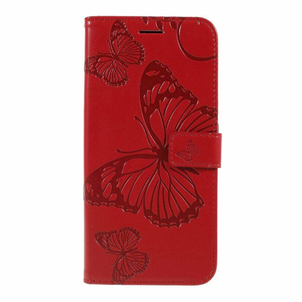 

Чехол UniCase Butterfly Pattern для Huawei P Smart Z / Honor 9X - Red