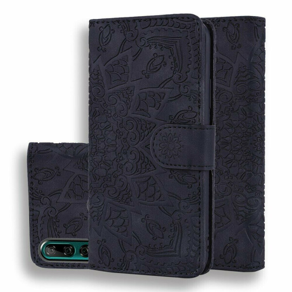 

Чехол-книжка UniCase SunFlower Pattern для Huawei P Smart Z / Honor 9X - Black