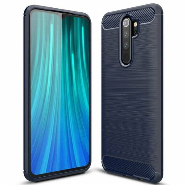 

Защитный чехол UniCase Carbon для Xiaomi Redmi Note 8 Pro - Blue
