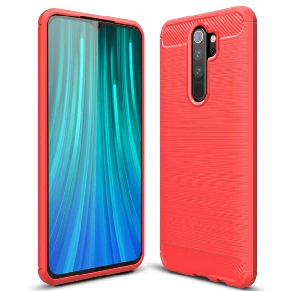 

Защитный чехол UniCase Carbon для Xiaomi Redmi Note 8 Pro - Red