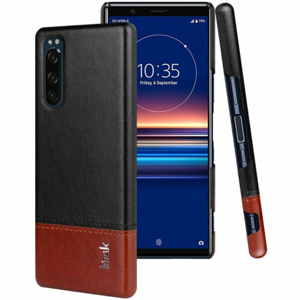 

Защитный чехол IMAK Leather Series для Sony Xperia 5 - Black
