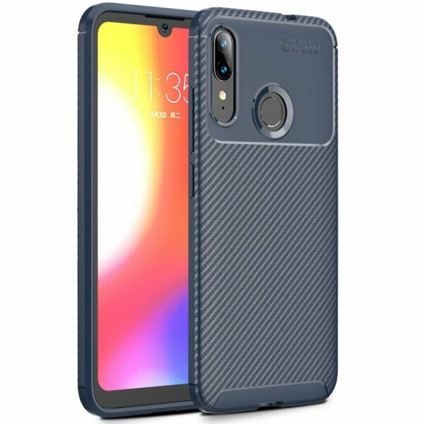 

Защитный чехол Deexe Fusion для Motorola E6 Plus (XT2025) - Blue