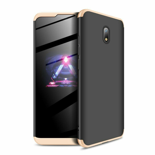 

Защитный чехол GKK Double Dip Case для Xiaomi Redmi 8A - Black / Gold