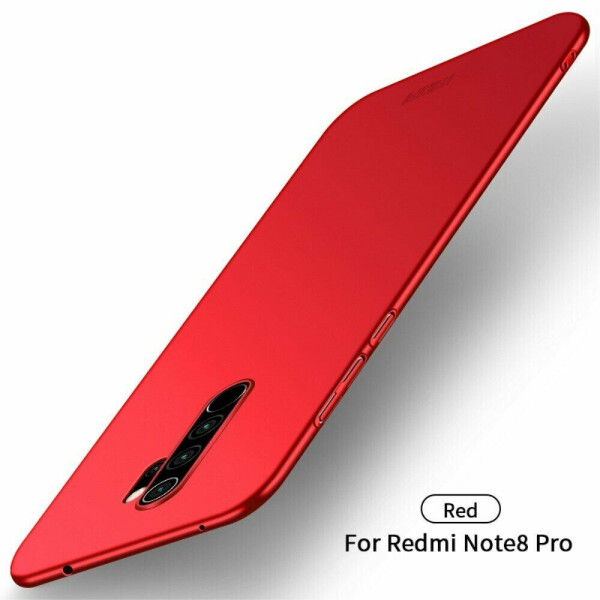 

Пластиковый чехол MOFI Slim Shield для Xiaomi Redmi Note 8 Pro - Red