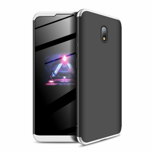 

Защитный чехол GKK Double Dip Case для Xiaomi Redmi 8A - Black / Silver