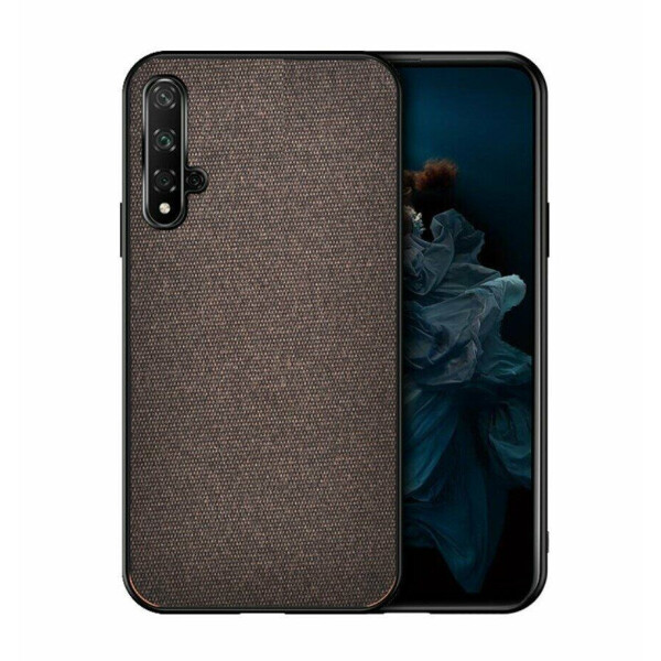 

Защитный чехол UniCase Cloth Texture для Huawei Honor 20 / Nova 5T - Coffee