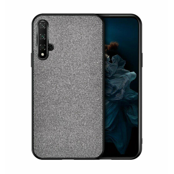 

Защитный чехол UniCase Cloth Texture для Huawei Honor 20 / Nova 5T - Light Grey