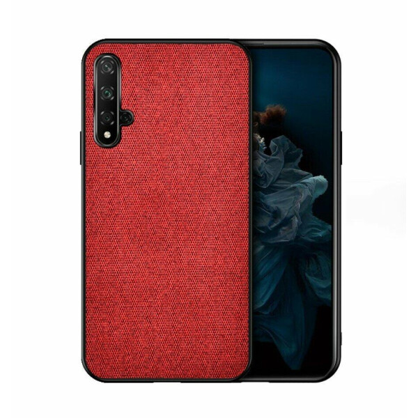 

Защитный чехол UniCase Cloth Texture для Huawei Honor 20 / Nova 5T - Red