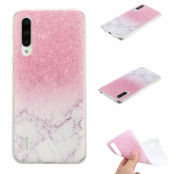 

Силиконовый (TPU) чехол Deexe Pretty Glossy для Xiaomi Mi 9 Lite / Mi CC9 - Marble