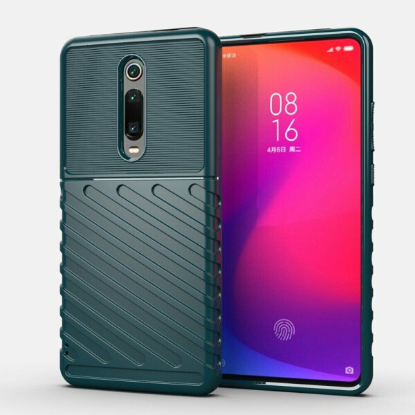

Защитный чехол Deexe Thunder Series для Xiaomi Mi 9T - Green