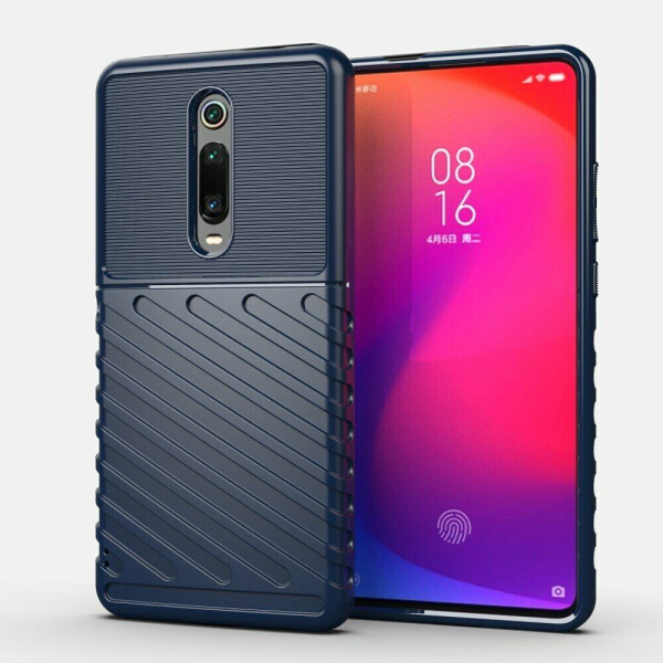 

Защитный чехол Deexe Thunder Series для Xiaomi Mi 9T - Blue